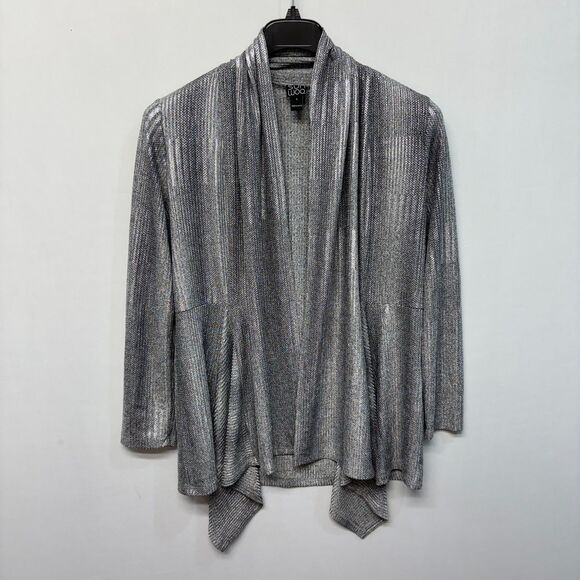 Clara Sun Woo Women Open Front Cardigan Sweater Knit Top Size Large C021 -6 - Picture 1 of 16